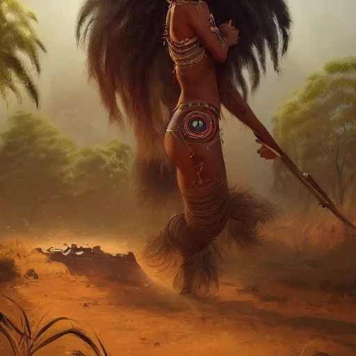 Image similar to wanjina aboriginal art, kimberley , highly detailed, illustration, fantasy art, in the style of greg rutkowski, epic, fantasy, intricate, hyper detailed, artstation, concept art, smooth, sharp focus, ray tracing