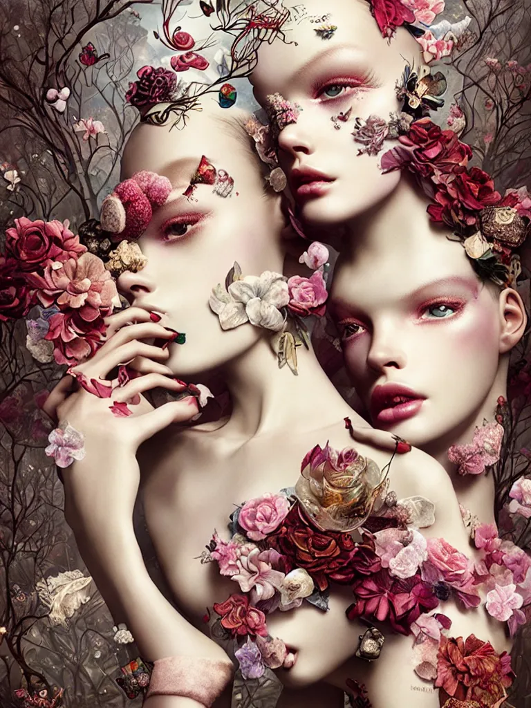 Image similar to fragrance advertising campaign by ray caesar, highly detailed, intricate