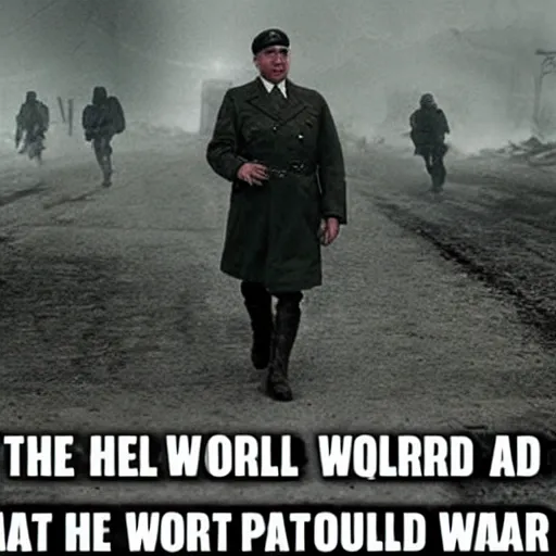 Image similar to the world if hitler won the war, post apocalyptic photo