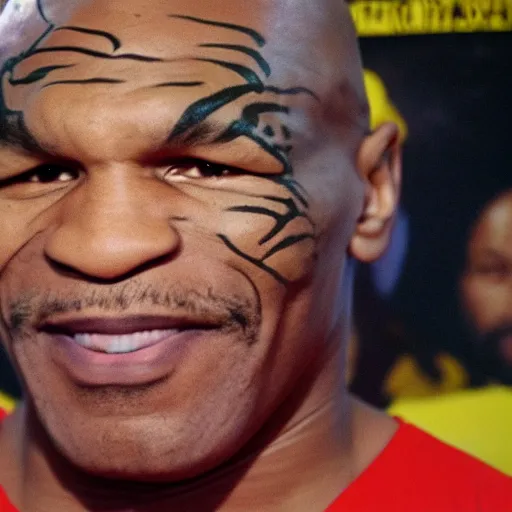 mike tyson's cereal brand ear'eoes, with a picture on Stable