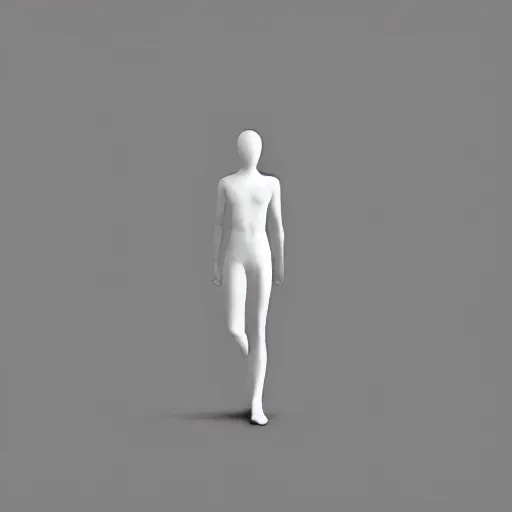 Image similar to a human figure aura, minimal, mist