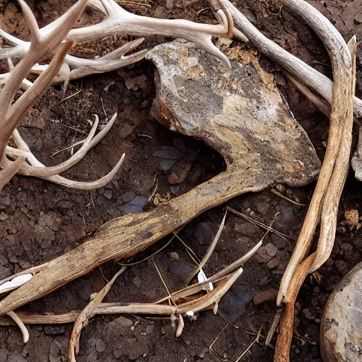 Image similar to N2O canister made of antler found among shamanic grave goods