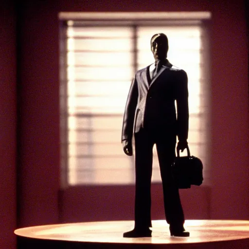 Prompt: statue of Christian Bale, by Arno Breker, in American Psycho (1999)