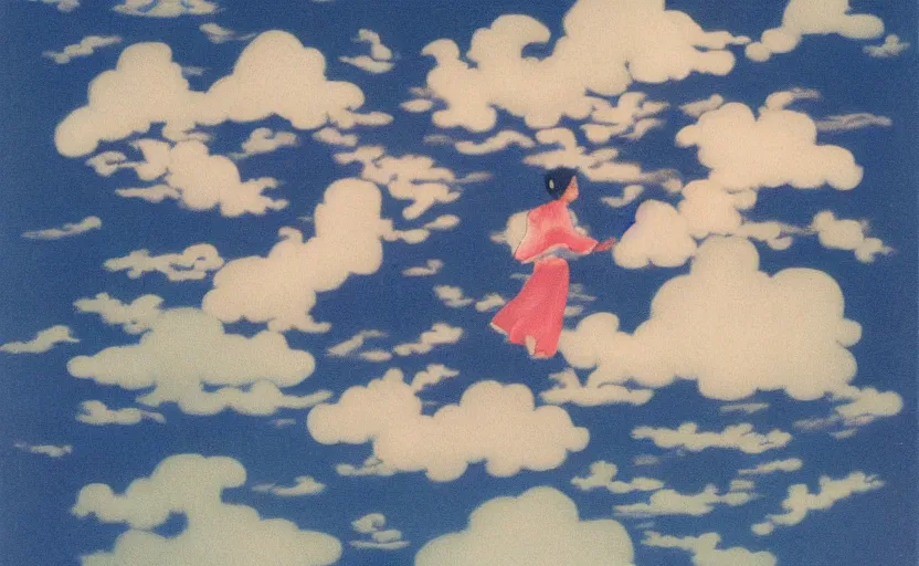 Image similar to cloud dreams, by Nobuhiko Obayashi