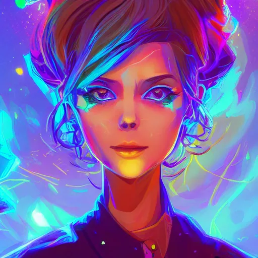 Image similar to skill magic deepdream radiating a glowing aura stuff loot legends stylized digital illustration video game icon artstation lois van baarle, ilya kuvshinov, rossdraws,