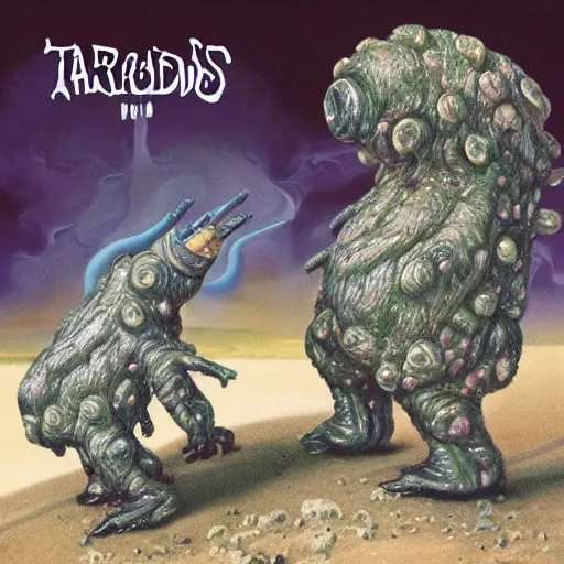 Image similar to tardigrade inferno album cover