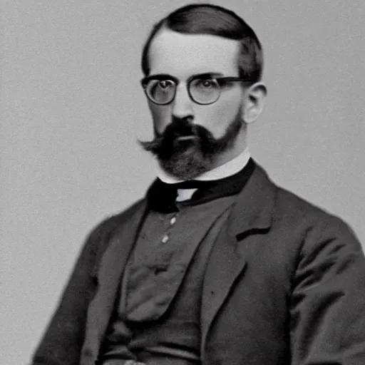 Image similar to victorian era photograph of gordon freeman