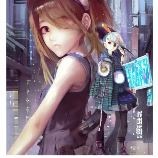 Image similar to dynamic composition, motion, ultra-detailed, incredibly detailed, a lot of details, amazing fine details and brush strokes, colorful and grayish palette, smooth, HD semirealistic anime CG concept art digital painting, watercolor oil painting of Clean and detailed post-cyberpunk sci-fi close-up schoolgirl in asian city in style of cytus and deemo, blue flame, relaxing, calm and mysterious vibes,, by a Chinese artist at ArtStation, by Huang Guangjian, Fenghua Zhong, Ruan Jia, Xin Jin and Wei Chang. Realistic artwork of a Chinese videogame, gradients, gentle an harmonic grayish colors. set in half-life 2, Matrix, GITS, Blade Runner, Neotokyo Source, Syndicate(2012), dynamic composition, beautiful with eerie vibes, very inspirational, very stylish, with gradients, surrealistic, dystopia, postapocalyptic vibes, depth of field, mist, rich cinematic atmosphere, perfect digital art, mystical journey in strange world