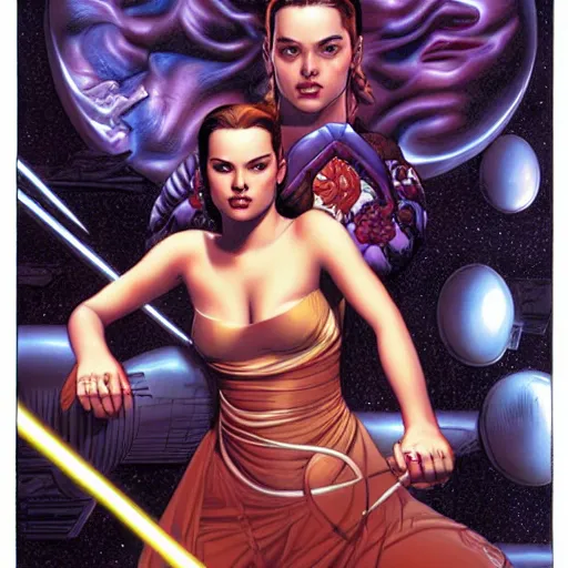 Image similar to padme by Joe Jusko