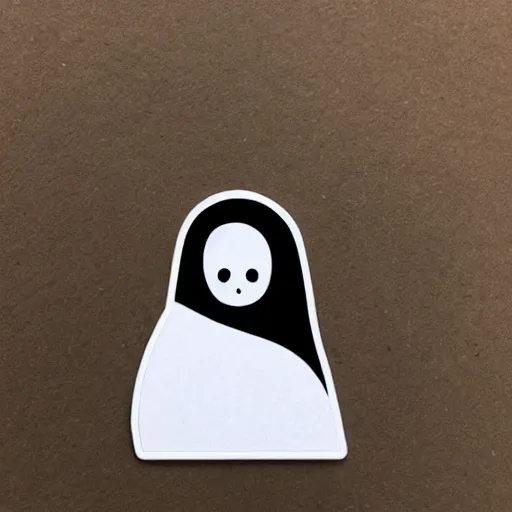 Image similar to cute ghost sticker