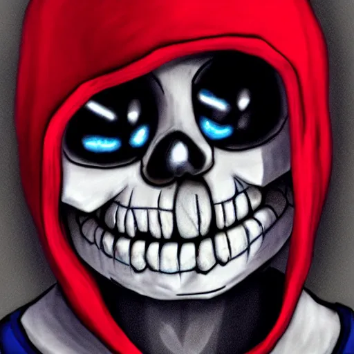 Prompt: hyperrealistic sans the skeleton