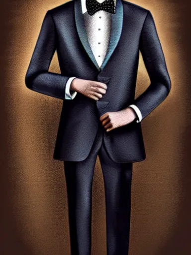 Prompt: anthropomorphic sloth in men's formalwear : : digital art, concept art, digital illustration, photorealism, hyperreal