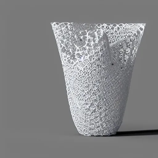 Prompt: FDM 3D printed vase, professional product photography, extremely beautiful, design award winner, 8k, 4k