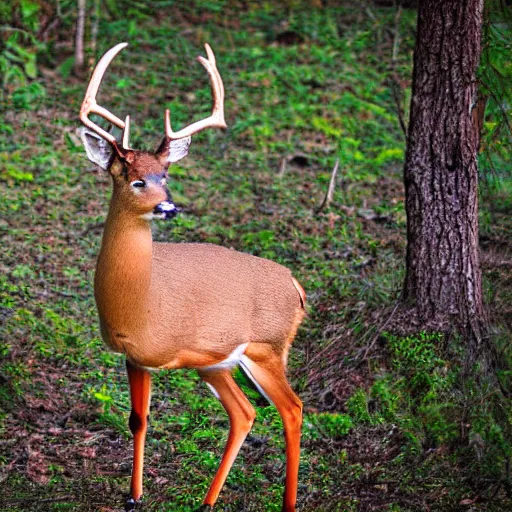 Prompt: a deer with taco antlers, nature photography, weird, 8k,