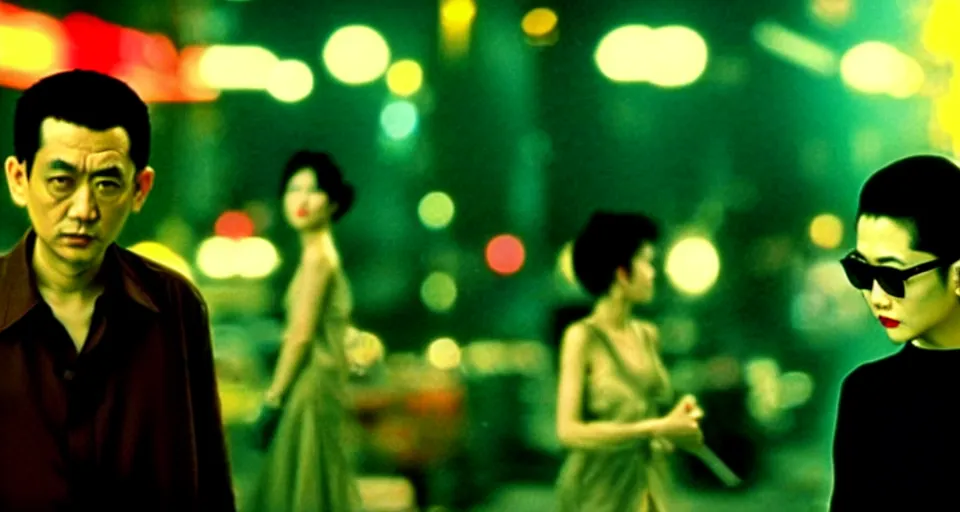 Image similar to wong kar - wai movie scene