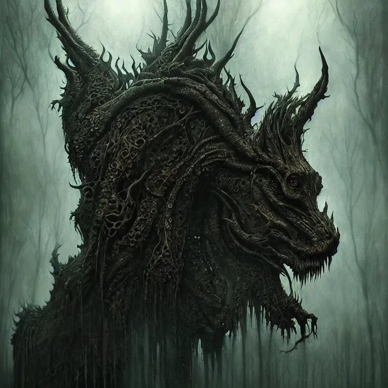 Prompt: epic professional digital art of eerie mystical creatures, moody atmospheric lighting, painted, intricate, detailed, foreboding, by leesha hannigan, wayne haag, reyna rochin, ignacio fernandez rios, mark ryden, iris van herpen,, epic, stunning, gorgeous, much wow, cinematic, masterpiece.