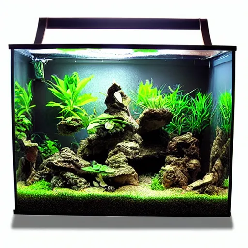 Image similar to a paludarium