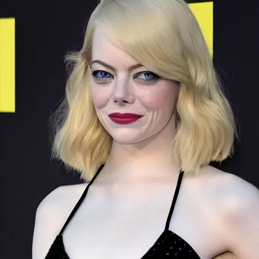 Prompt: blond Emma Stone as Daenerys Targaryen