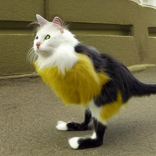 Prompt: photo of ornithorinic cat, realistic