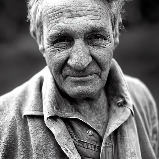 A 4x5 portrait of a dishevelled man who has witnessed | Stable ...