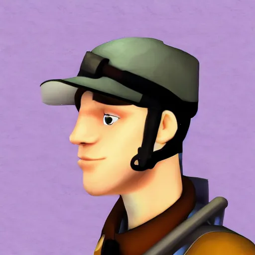 Image similar to scout from team fortress 2, full length portrait