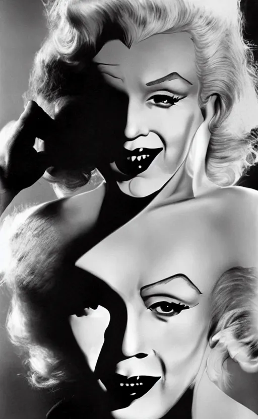 Image similar to Marilyn Monroe as the Joker