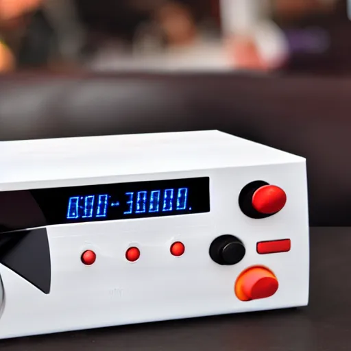 Image similar to new game console designed for a radio station