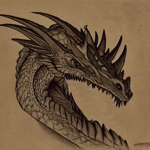 Image similar to the head of a dragon, oriental