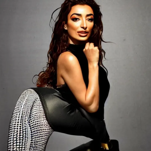 Prompt: Eleni Foureira s' Fuego