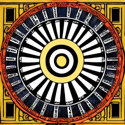 Image similar to the wheel of dhamma