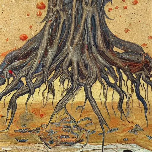 Prompt: traniphobia depicted, an epic dobri dobrev painting, fungus that consumes fermentable sugars in the wort