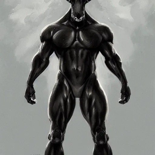 Image similar to an enormously muscular black - coated anthro horse at a research facility wearing skintight body armor, highly detailed, digital painting, artstation, concept art, illustration, art by artgerm, greg rutkowski, wlop