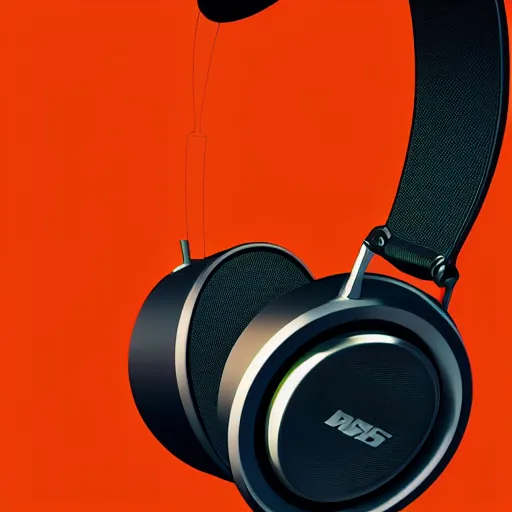 Image similar to sleek and elegant headphones, industrial design, aesthetic, highly detailed, unsaturated colors, rendered, keyshot, unreal engine, hard shadows, cinematic light, bose design, apple design, dynamic lines, 4 k, sharp edges, soft surfaces, light reflexes, masterpiece, color gradient