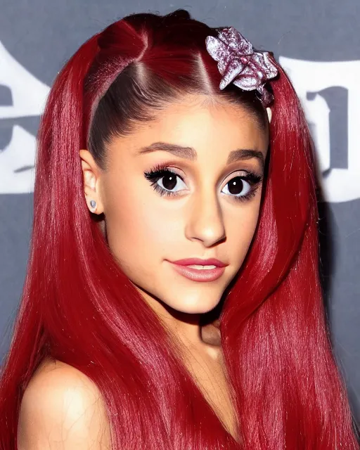 Prompt: ariana grande disguised as a strawberry