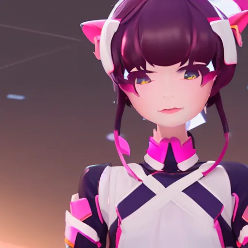 Image similar to a young girl with the appearance of pardofelis from honkai impact 3 rd, design, honkai impact 3 rd, 4 k, maya, octane