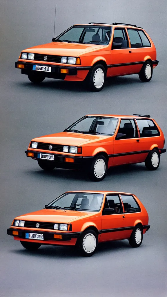 Prompt: 1 9 8 0 s vw golf