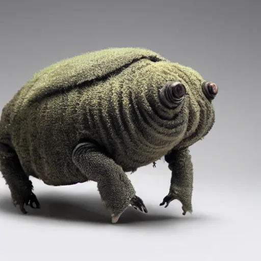 Prompt: large tardigrade, professional photo