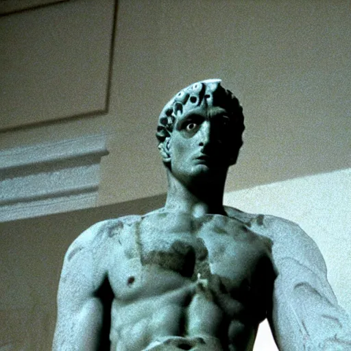 Image similar to greek statue of Julius Caesar in American Psycho (1999)