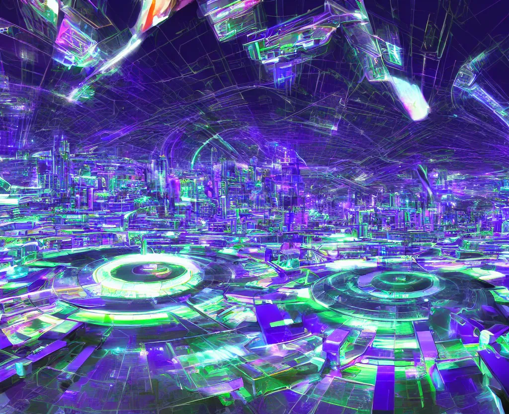 Image similar to techno - spiritual futurist utopian plaza, perfect future, award winning digital art