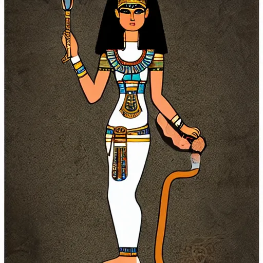 Image similar to Egyptian Cat Goddess