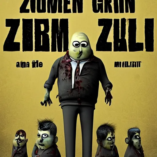 Prompt: zombie gru