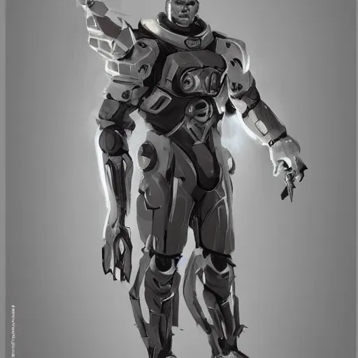 Image similar to concept art, stylized proportions, human character, large shoulders, long legs, space opera, trending on artstation