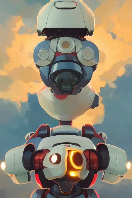 Image similar to metabots medabots medarotto medarot robot minimalist comics helmet mask neon cybereye, behance hd by jesper ejsing, by rhads, makoto shinkai and lois van baarle, ilya kuvshinov, rossdraws global illumination ray tracing hdr radiating a glowing aura