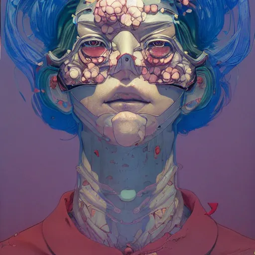 Image similar to prompt : citizen portrait soft light painted by james jean and katsuhiro otomo and erik jones, inspired by akira anime, smooth face feature, intricate oil painting, high detail illustration, sharp high detail, manga and anime 1 9 9 9