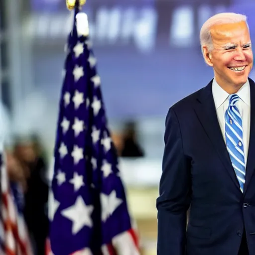 Image similar to a robotic joe biden