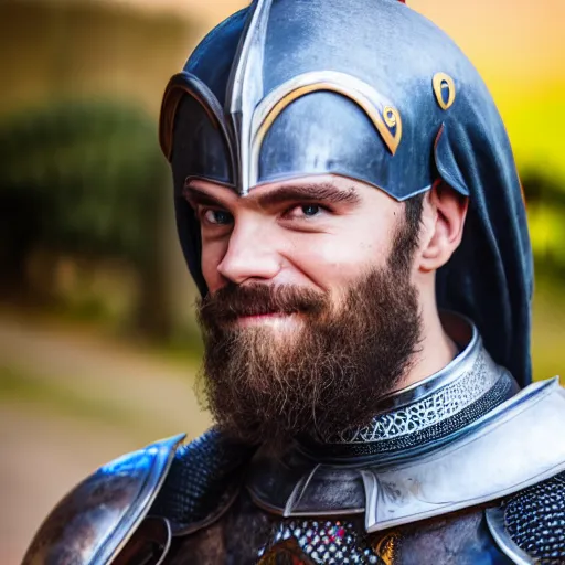 Image similar to PewDiePie as a knight, EOS-1D, f/1.4, ISO 200, 1/160s, 8K, RAW, unedited, symmetrical balance, in-frame