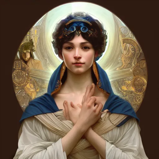 Prompt: portrait of emperor of the universe, intricate, elegant, highly detailed, digital painting, artstation, concept art, smooth, sharp focus, illustration, art by artgerm and greg rutkowski and alphonse mucha and william - adolphe bouguereau