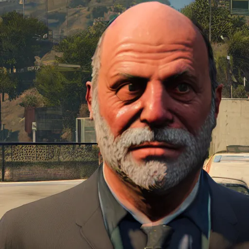 Image similar to hide the pain harold in gta 5, unreal engine 5 detail, by gta 5