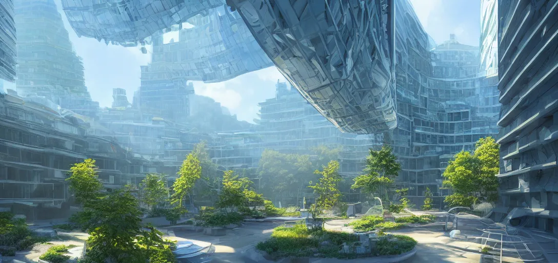 Solarpunk City - for Utopia RPG by David Markiwsky : r/solarpunk