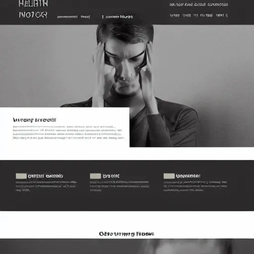 Image similar to modern minimalism website design